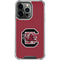 University of South Carolina Gamecocks Logo Red iPhone 16 Pro Clear Case